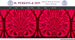 Desktop Screenshot of mperkins.co.uk