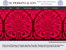 Tablet Screenshot of mperkins.co.uk